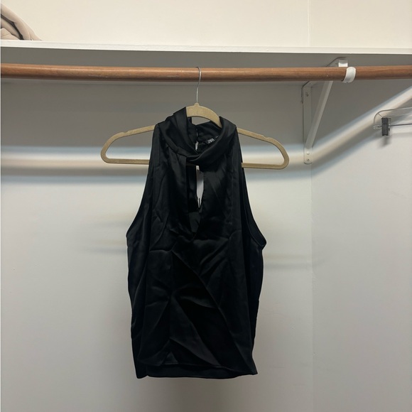 NWT Silk Halter Blouse - Picture 3 of 6